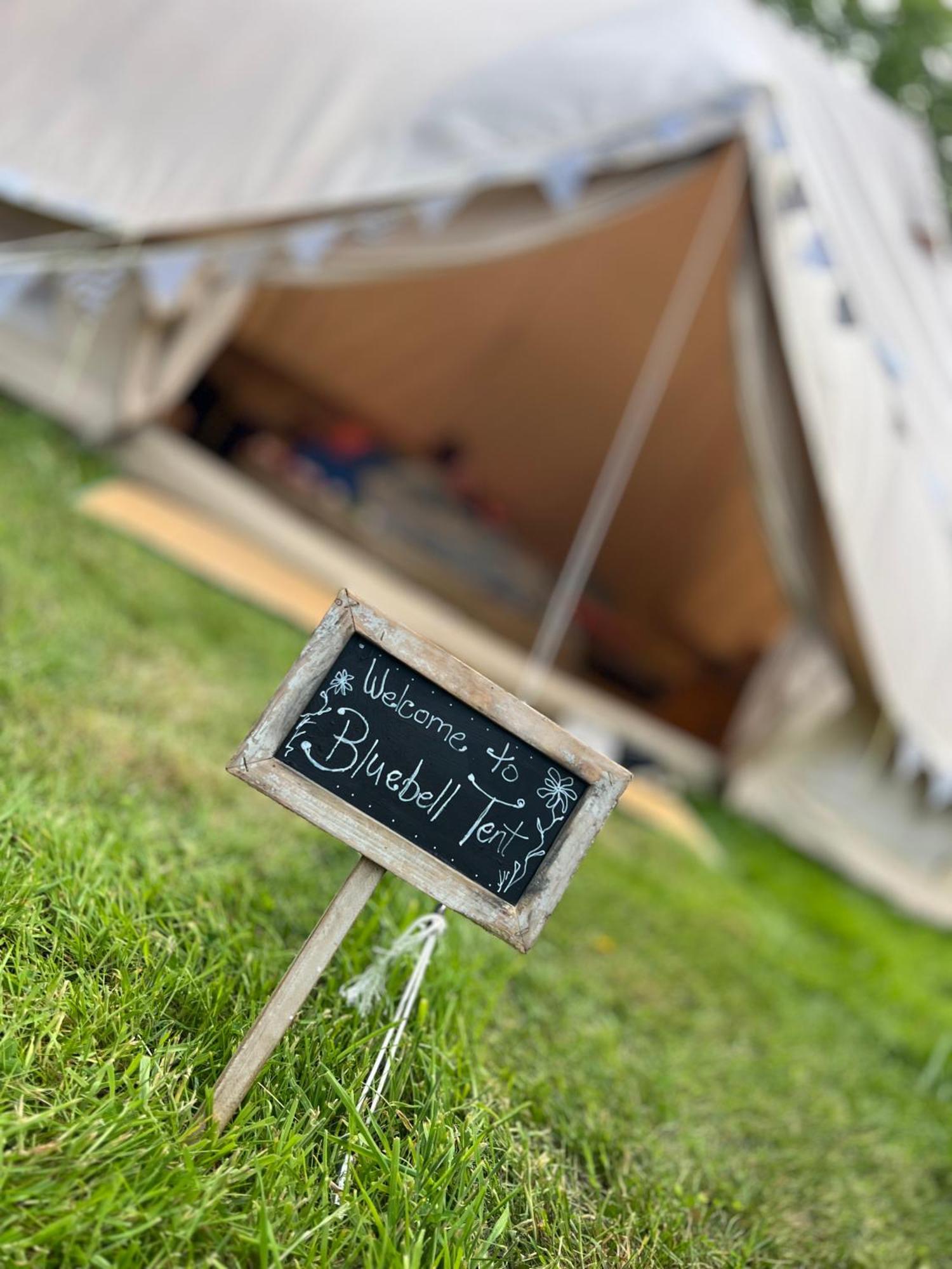 Bluebell Tent At Ballyward Croft Ardkeen Eksteriør billede